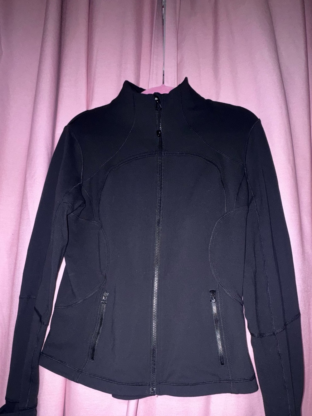 lululemon athletica Black Full-Zip Utility Jacket